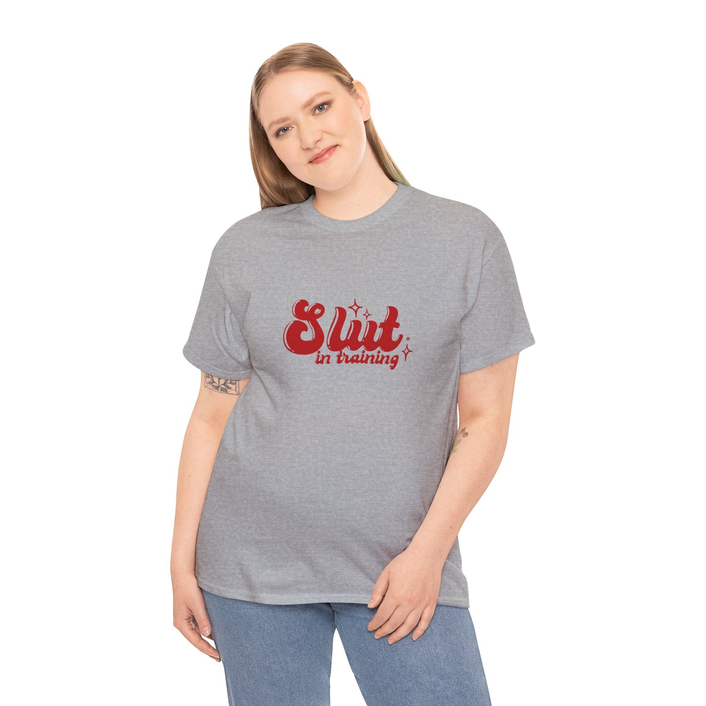 Graphic Tee - Slut In Training - Red