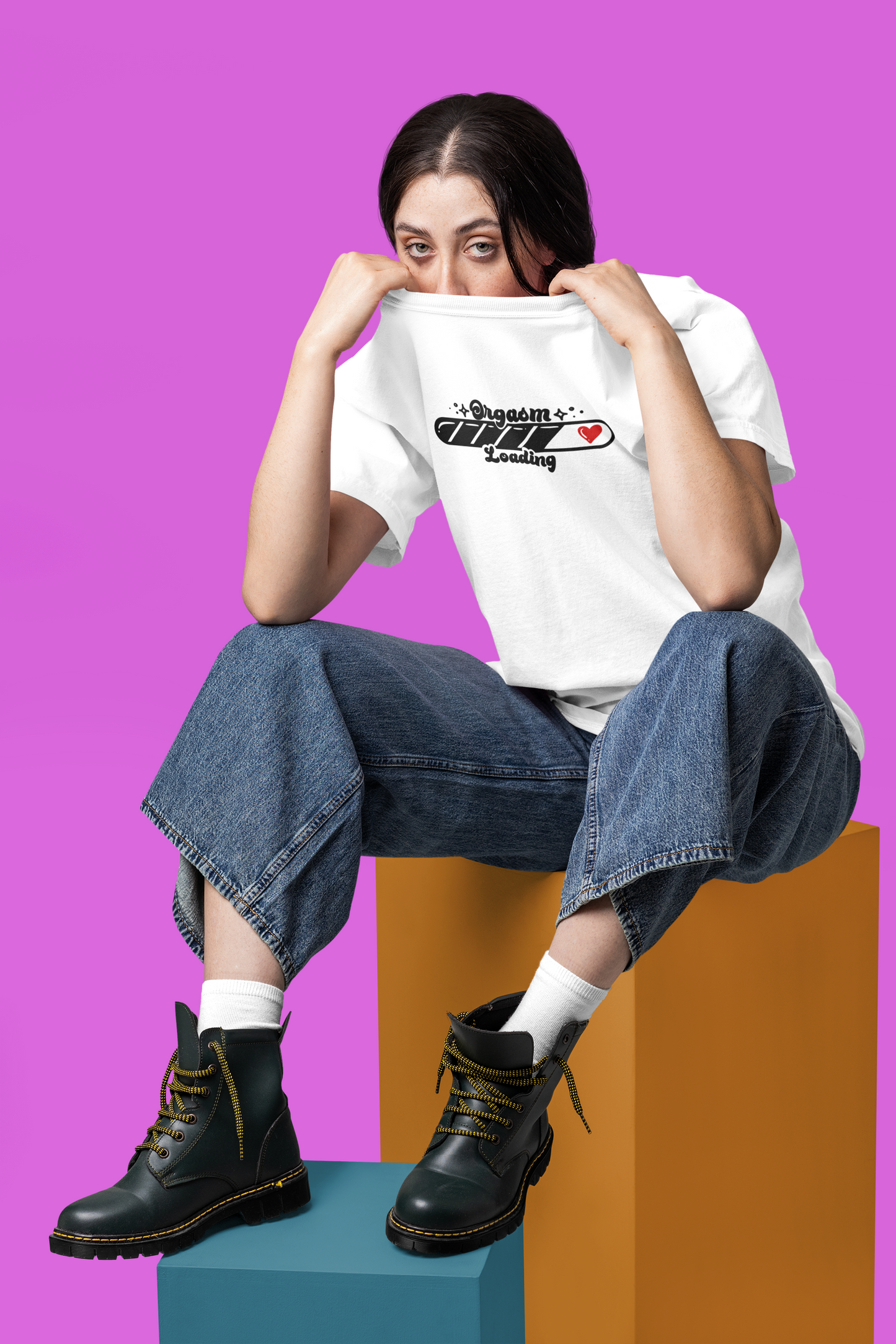 Graphic Tee - Orgasm Loading Design