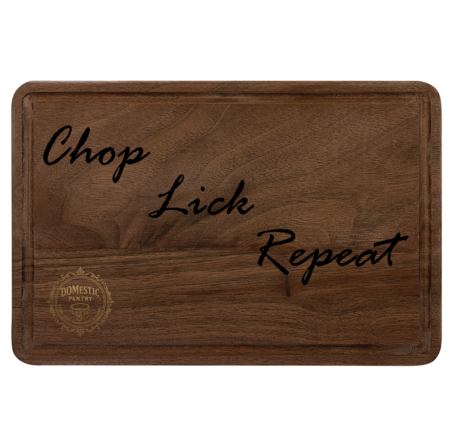 Cutting Board Spank Paddle - Chop, Lick, Repeat