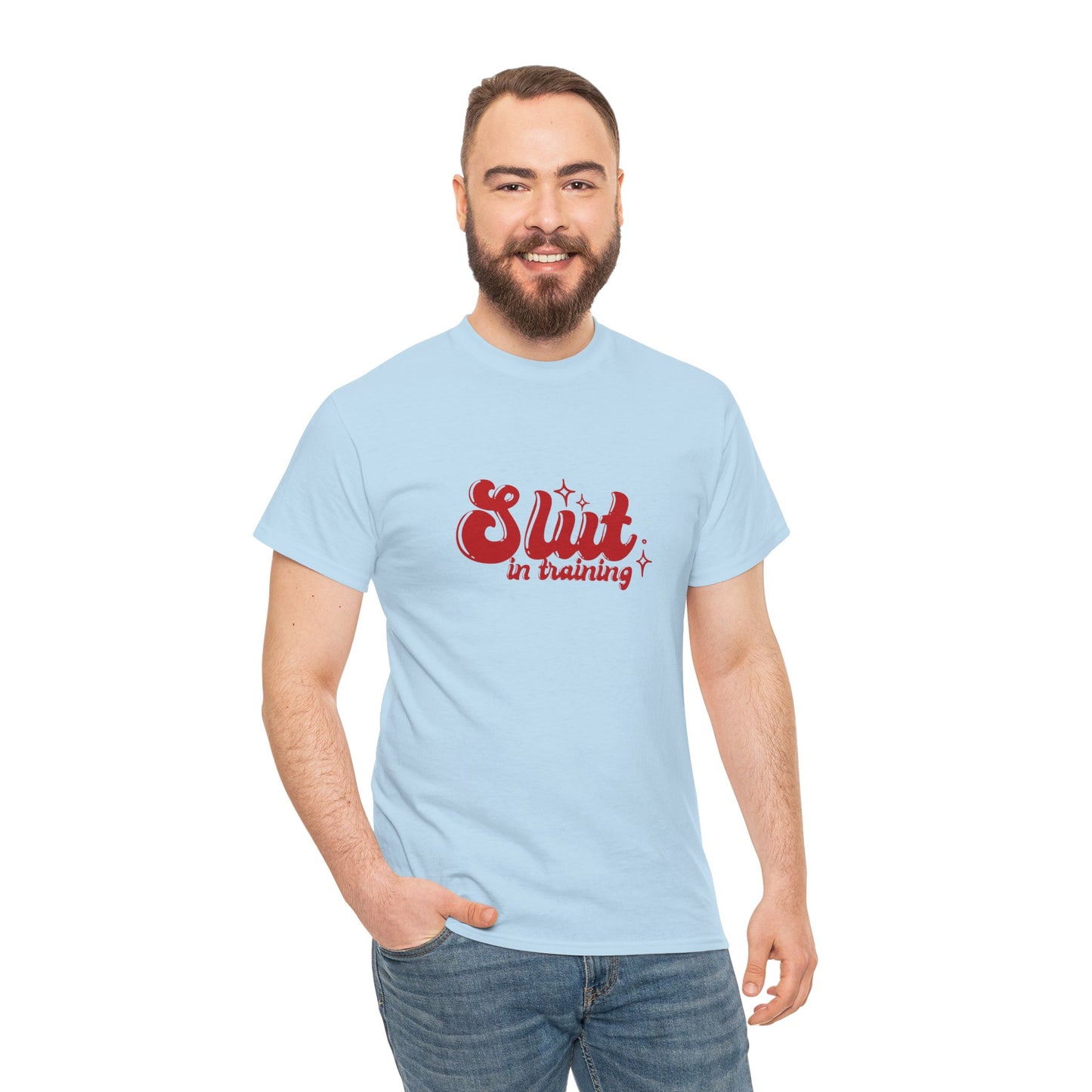 Graphic Tee - Slut In Training - Red