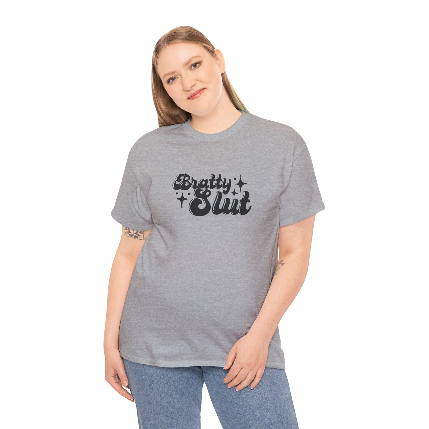 Graphic Tee - Bratty Slut Design
