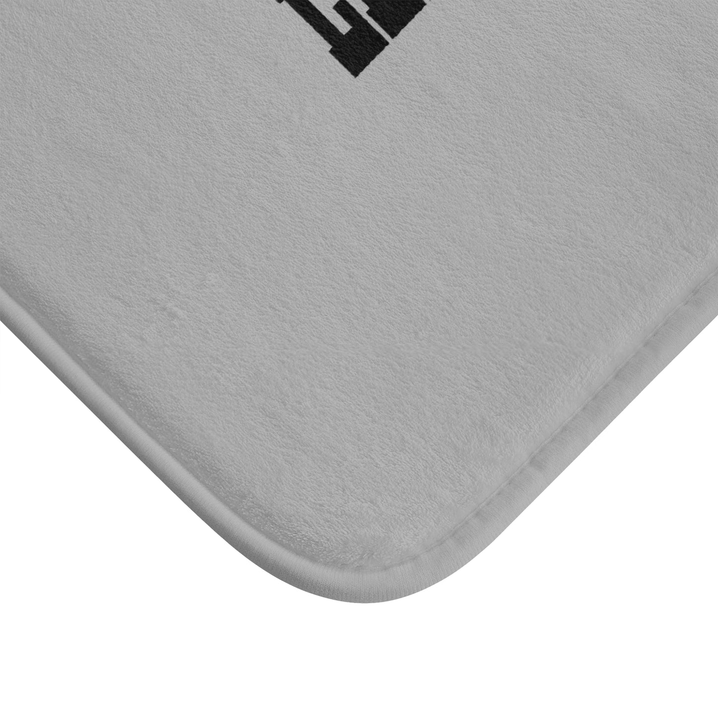 Wipe Your Feet Leave Your Inhibitions - Bathroom Comfort Mat - Light Grey