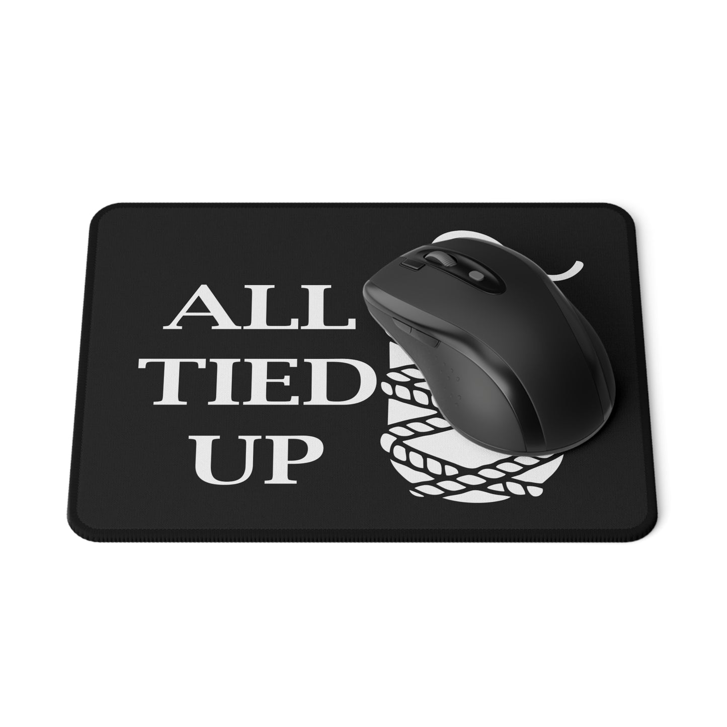 Mouse Pad - All Tied Up - Kinky Bondage Sexy NSFW Design