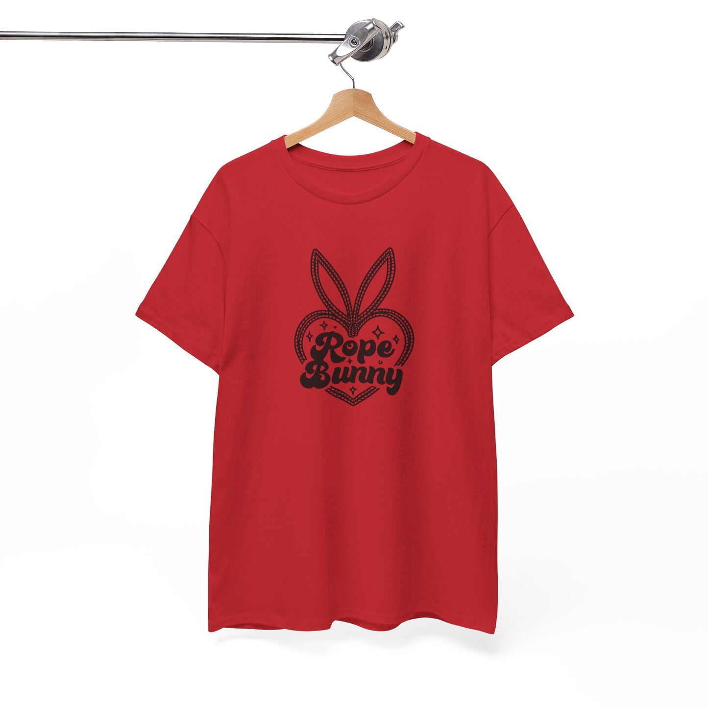 Graphic Tee - Rope Bunny Unisex Heavy Cotton Tee