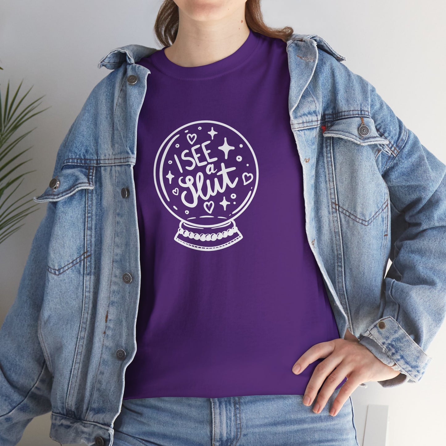 Graphic Tee - I See A Slut - Unisex Heavy Cotton
