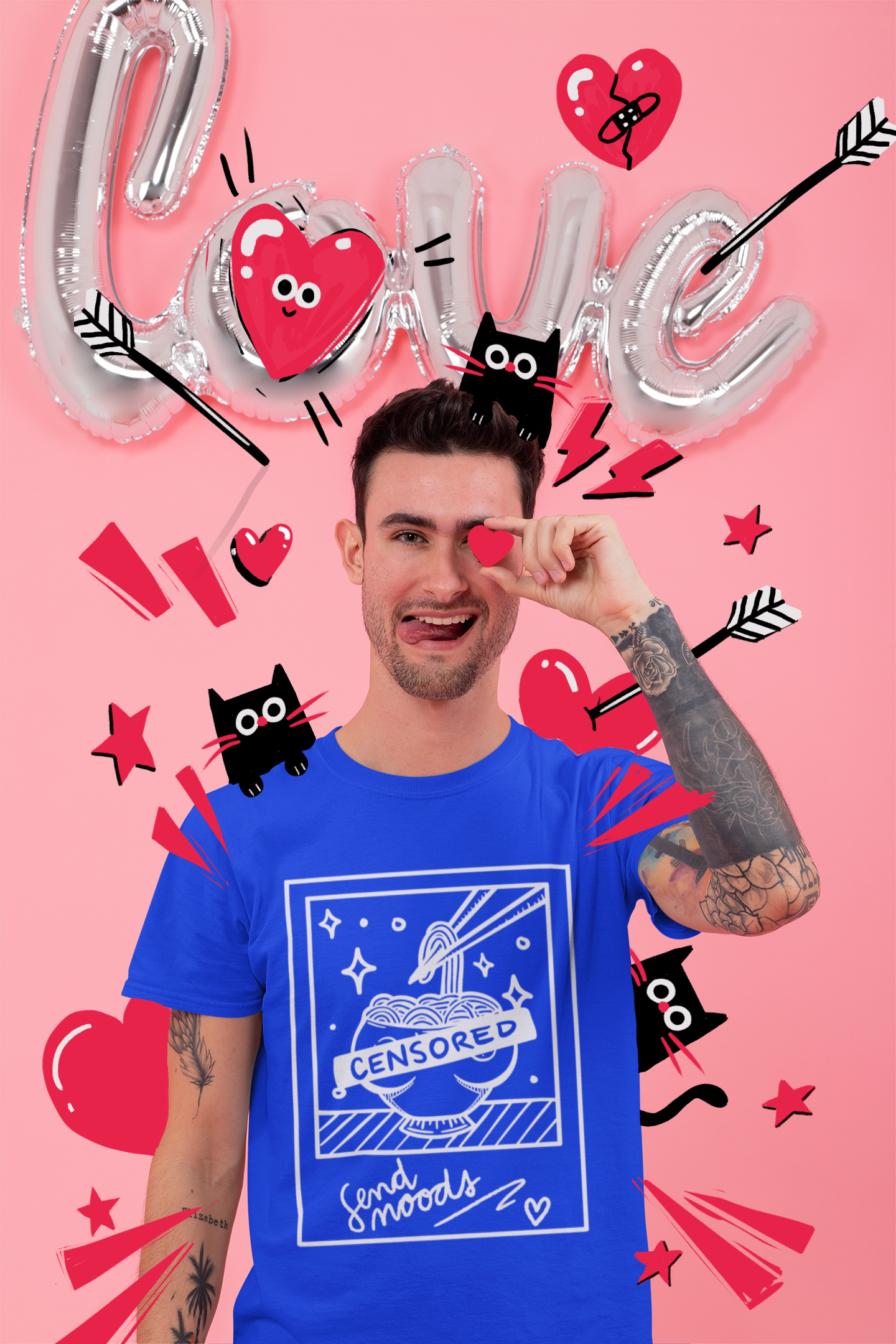 Censored Send Noods Tee