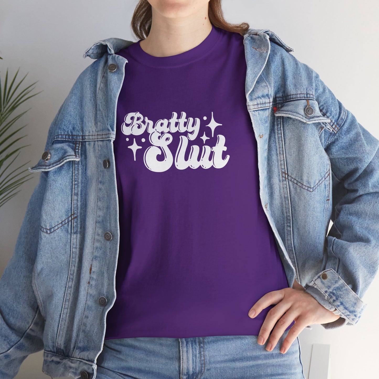 Graphic Tee - Bratty Slut Design