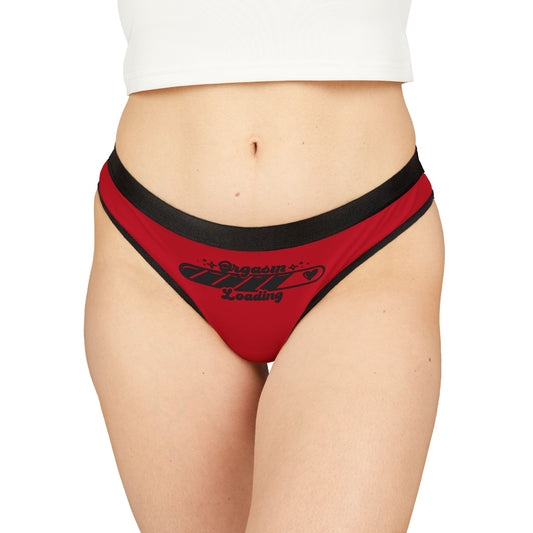 Women’s Thongs - Orgasm Loading - Fun and Cheeky Lingerie for Playful Moments, Perfect Gift for Anniversaries, Honeymoons, Holidays, [...]