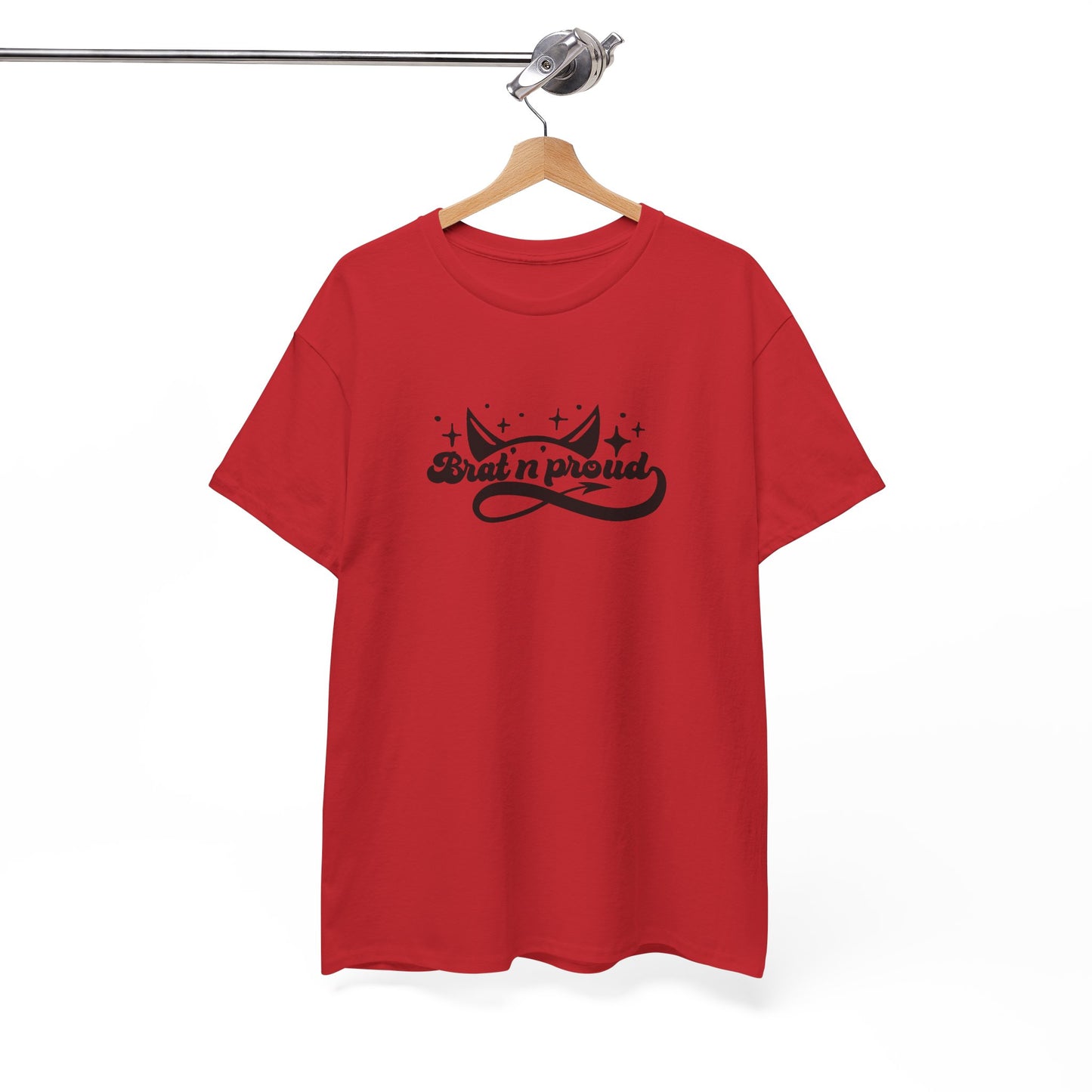 Graphic Tee - Brat n Proud Unisex Heavy Cotton Tee
