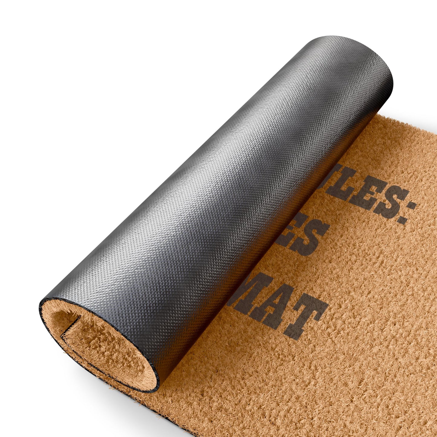 Obey The Rules: No Clothes Past This Mat - Welcome Doormat
