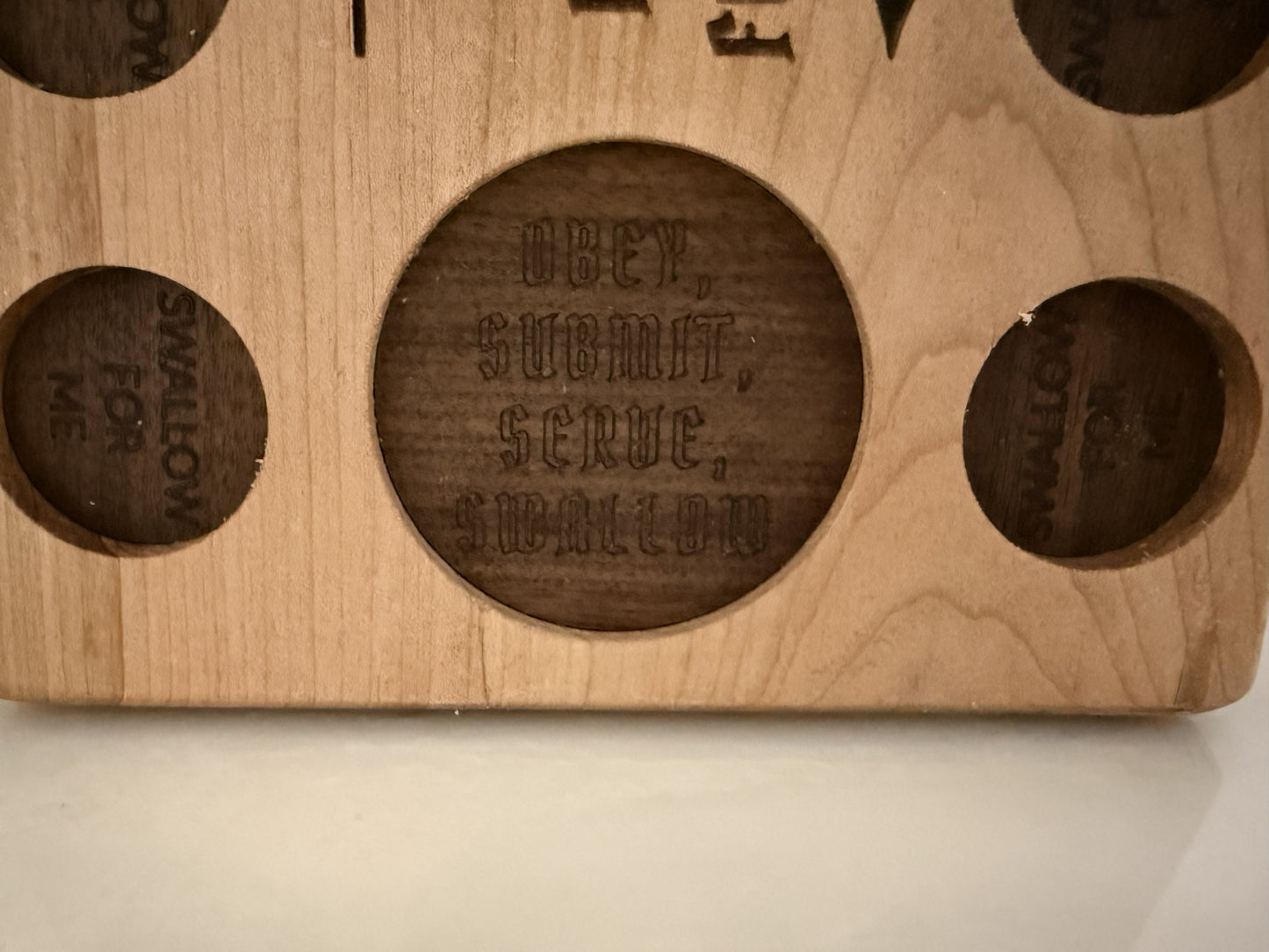 Certified Pleasure Shot Board