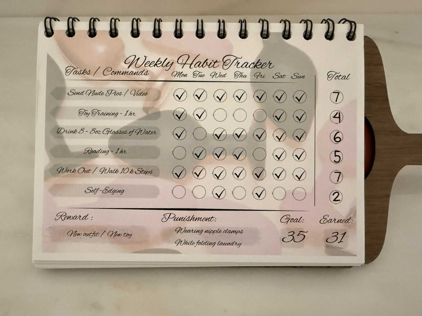 Weekly Habit Tracker